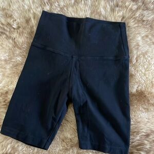 Hard Tail cotton bike-style shorts black S